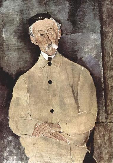 Amedeo Modigliani Portrat des Monsieur Lepoutre Norge oil painting art